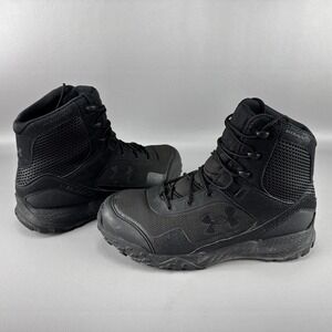 Under Armour Valsetz RTS 1.5 Tactical Boots Black Men 8.5 Combat Military Hiking
